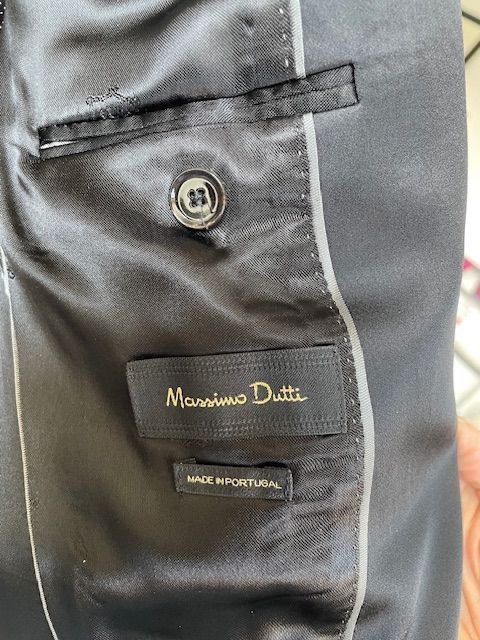 Massimo Dutti Giacche: Massimo Dutti Samt-Blazer, Schwarz, Grösse 36, Top Zustand – Nuovo (secondo la descrizione) da Coldrerio venduto da Theres2004 3
