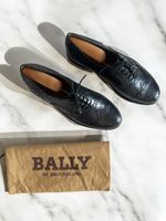 BALLY SCRIBE Handmade Oxford Brogues UK 7D /40 Vintage Luxus