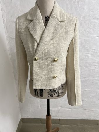 Damen Blazer,Gr.XS; Zebra