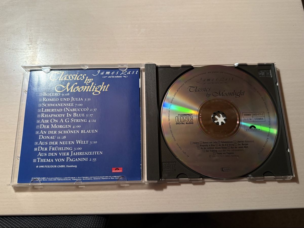 CD: James Last - Classics by Moonlight CD – Usato da Oberried Brienz venduto da Chyara 2