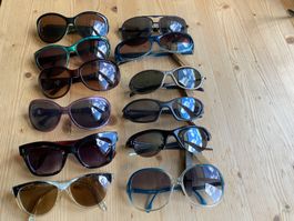 12 Sonnenbrillen; alle einwandfrei, keine Kratzer und so!