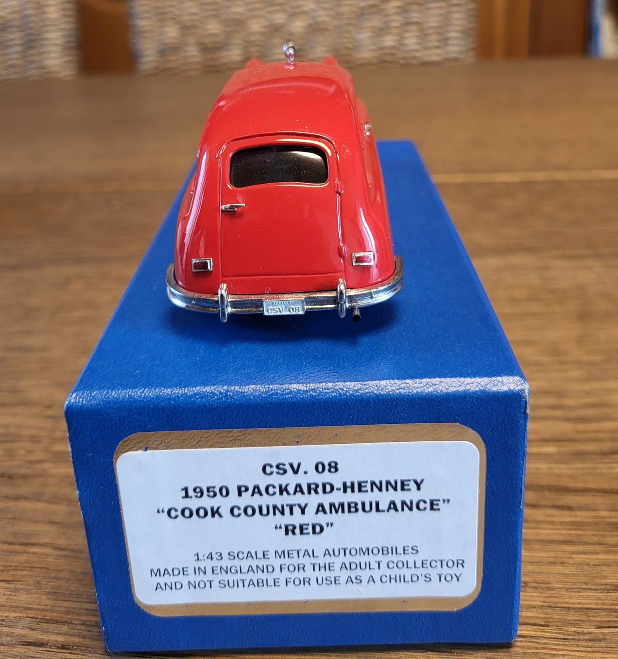 Brooklin Modellautos: Modellauto BROOKLIN MODELS 1950 Packard 1:43 rot – Gebraucht aus Sonceboz-Sombeval von ant_cd5j 4