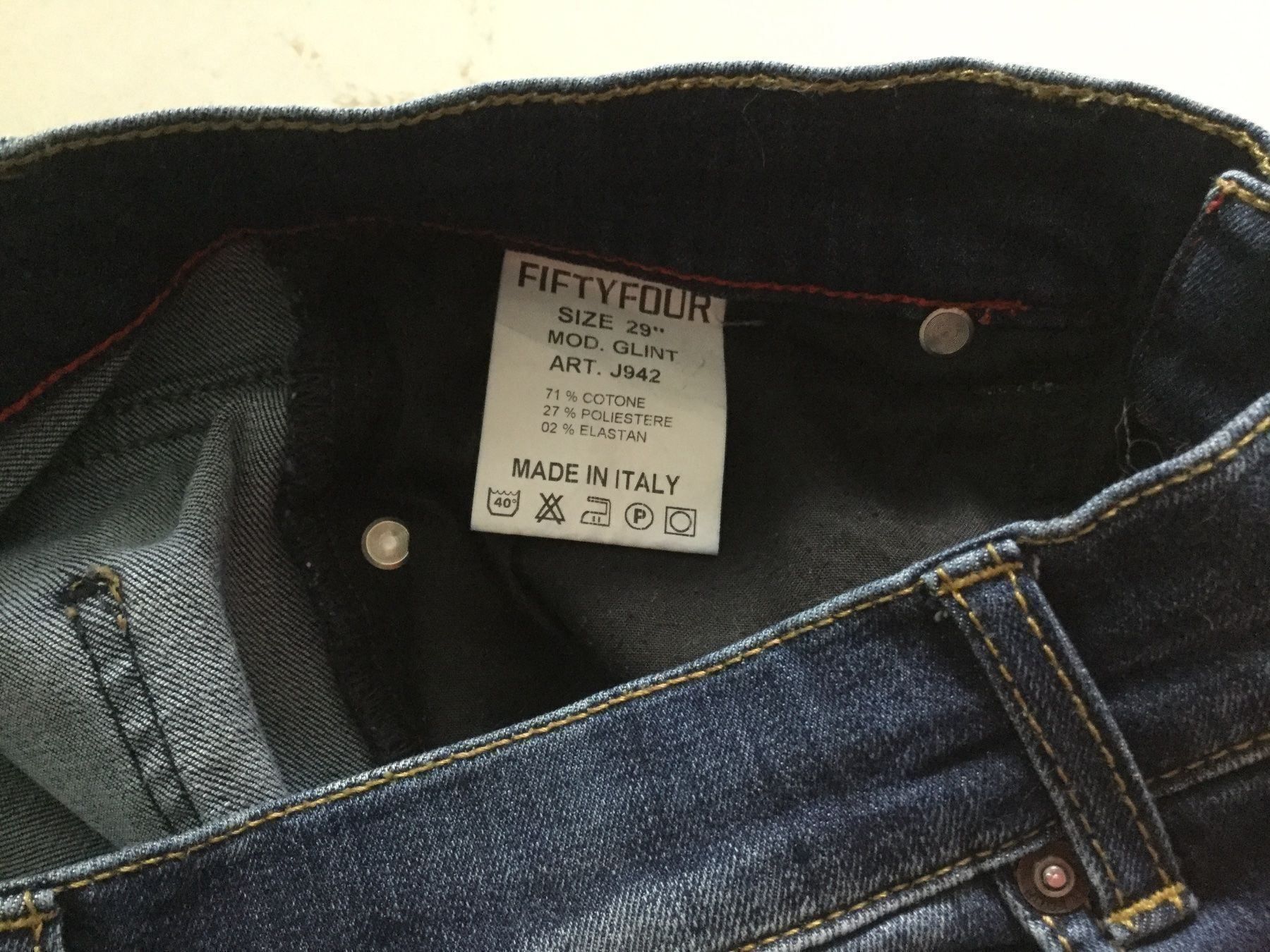 Jeans: Jeans Fifty four gr. 29 – Usato da Giubiasco venduto da baamboo 3