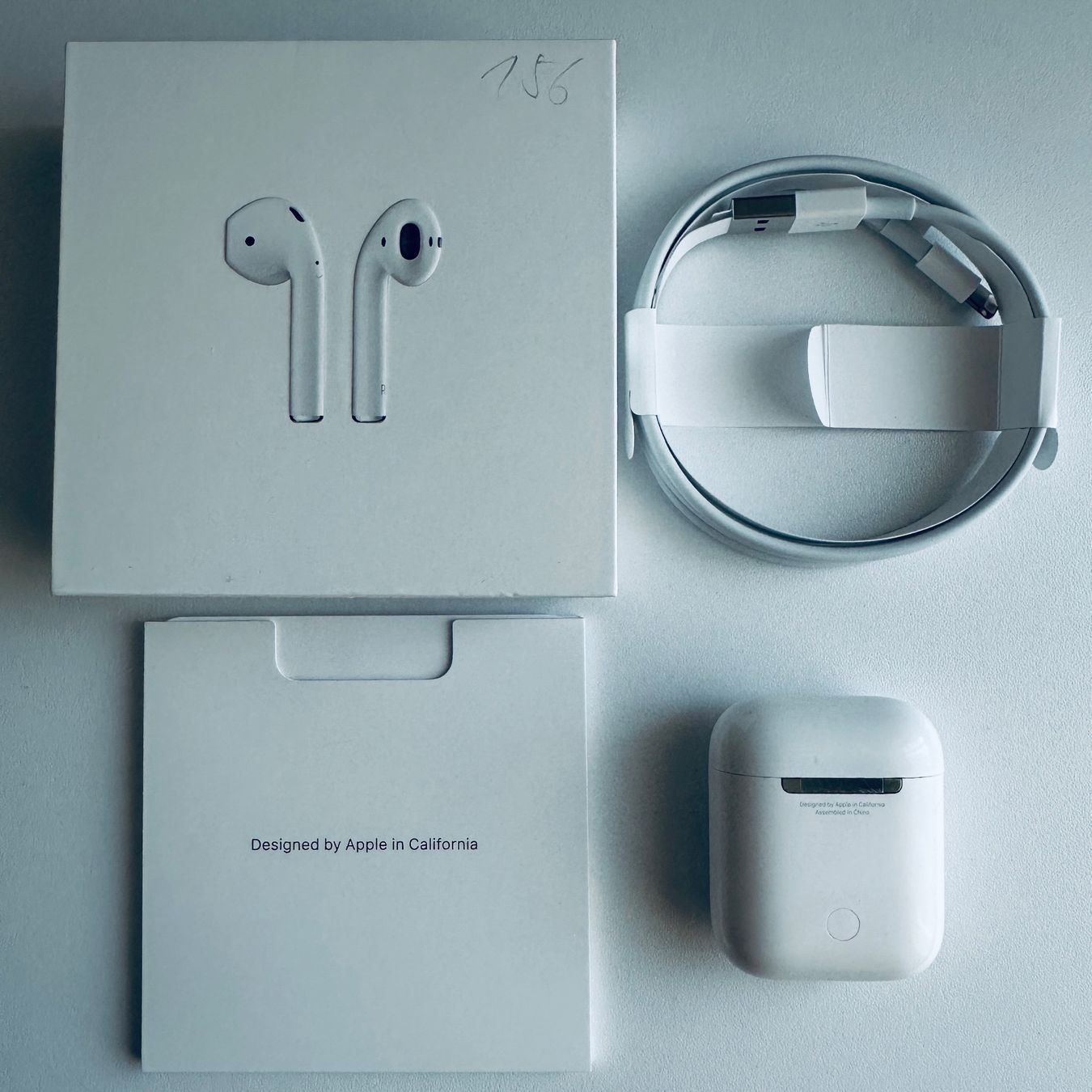 Apple Cuffie: Original Apple AirPods 2 Kopfhörer Wireless Lightning Kabel – Usato da Basel venduto da MY.AIRPODS.SHOP