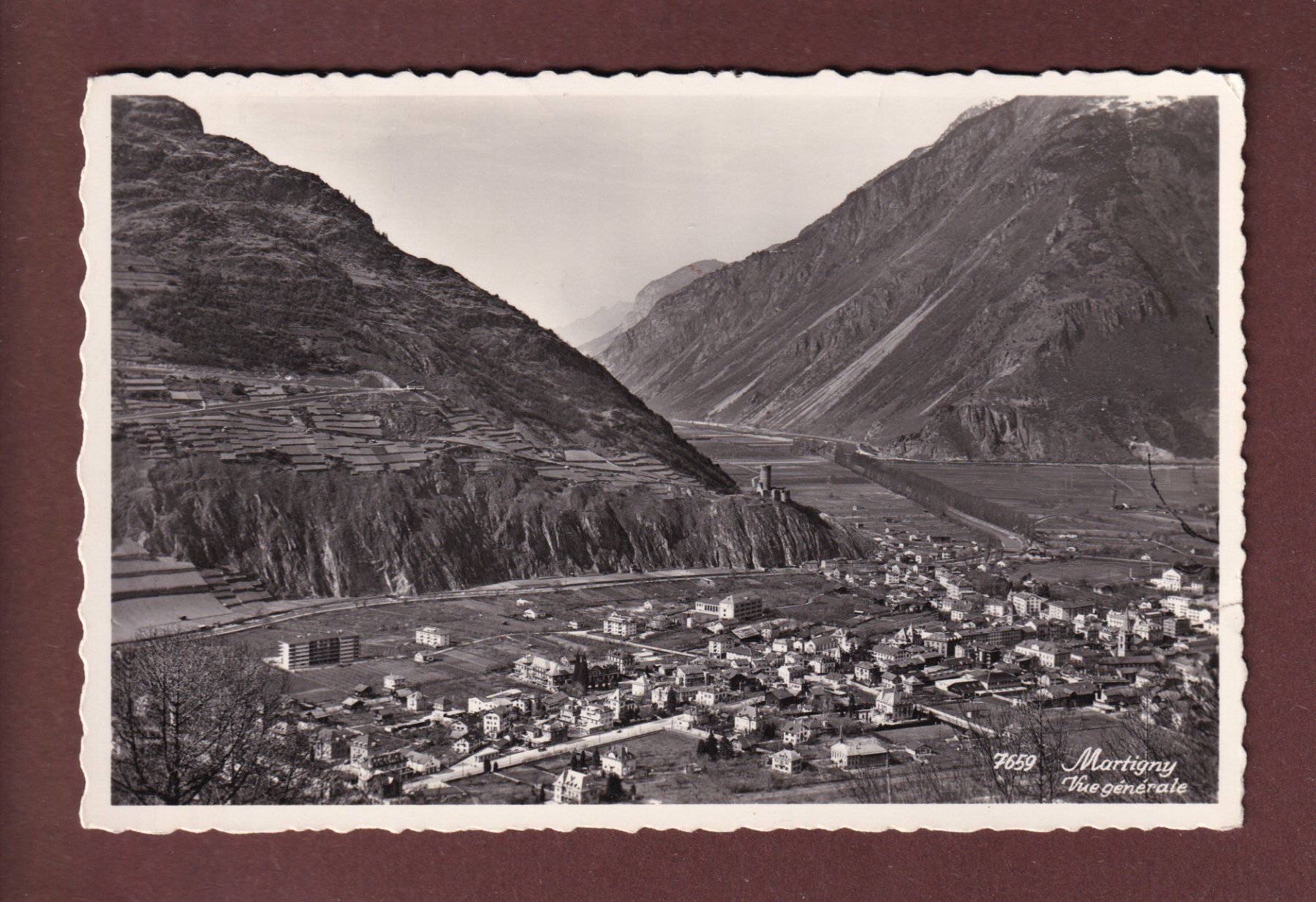 Ansichtskarten: MARTIGNY - 1963 – Gebraucht aus Pully von nicecards
