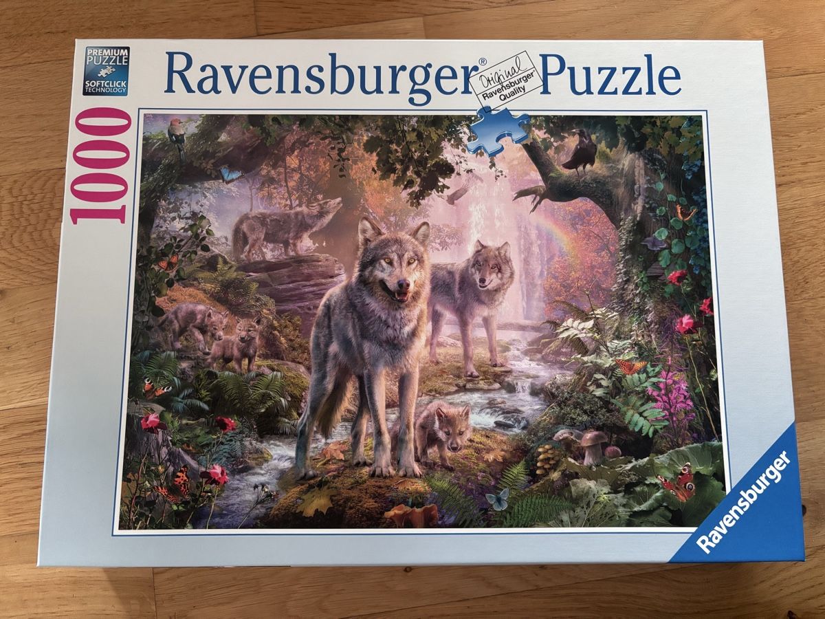 Ravensburger Puzzle: Puzzle loup Ravensburger – Usato da Muri b. Bern venduto da Saldayann