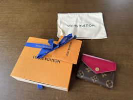 Louis Vuitton Zoé Münz Portemonnaie, pink monogram