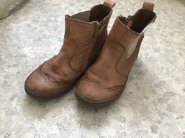 Bisgaard Braune Kinderstiefel, Leder, Grösse 34