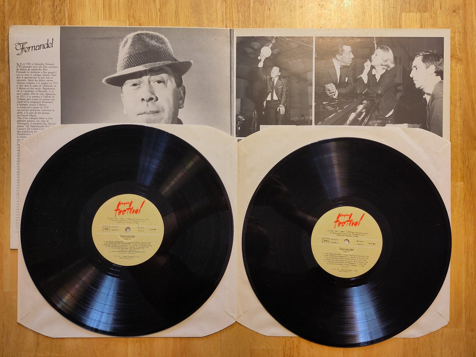 Dischi in vinile: Fernandel | "Fernandel" | Double LP – Usato da Lausanne venduto da Otvald 2