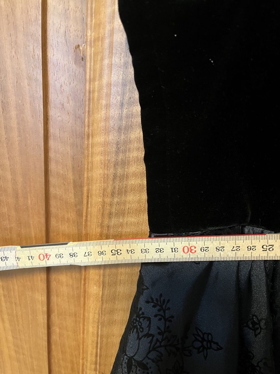 Robes: Vintage Kleid mit Samt schwarz Gr. 36 – D'occasion à Rotkreuz par zisii 2