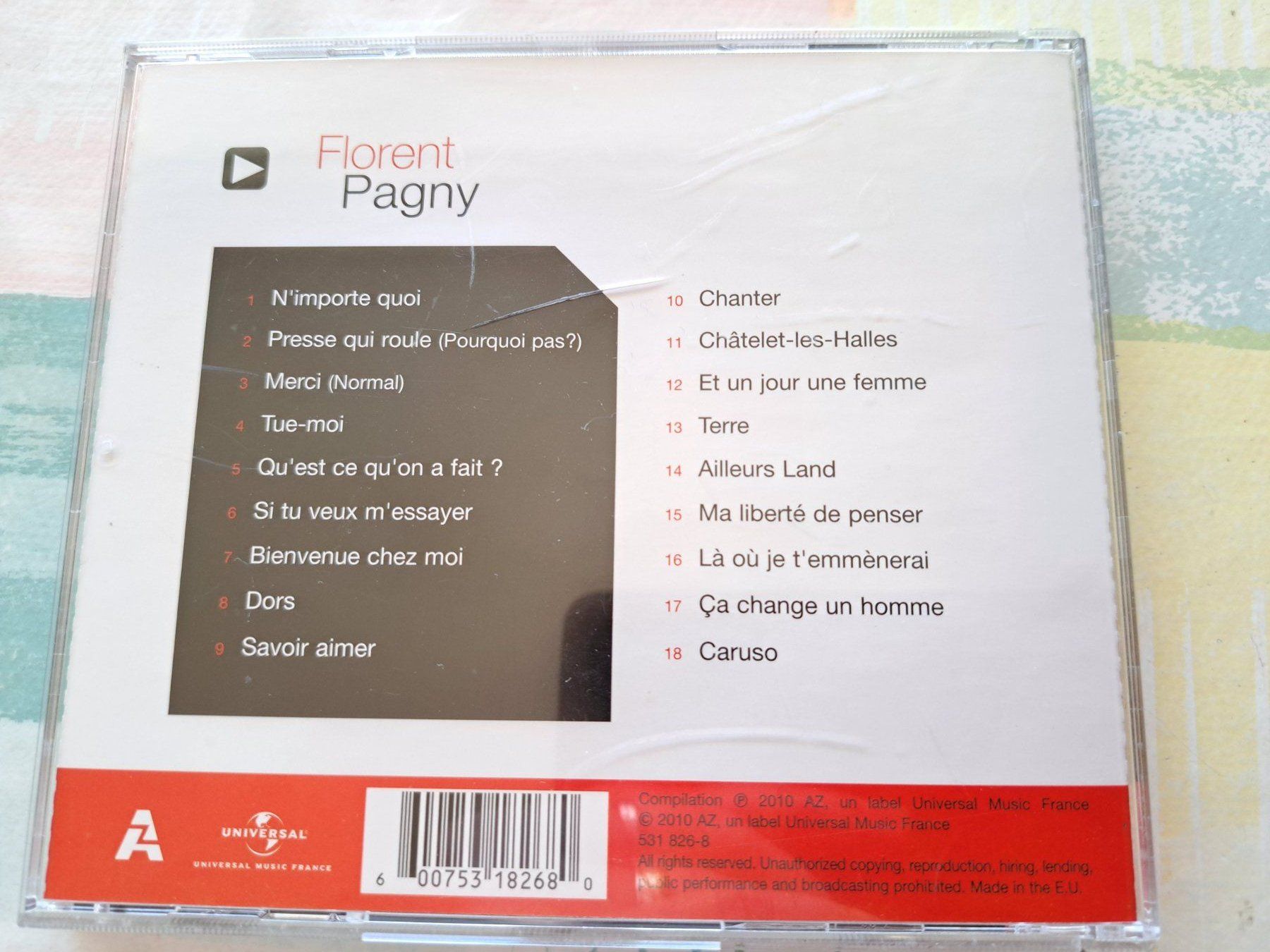 CD: Cd Florent Pagny - Master Série  – Usato da Pully venduto da bro_n52j 1