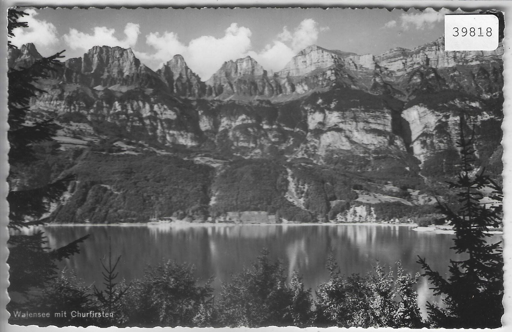 Cartes postales: Wallensee mit Churfirsten – D'occasion à Ettingen par Kartenplanet