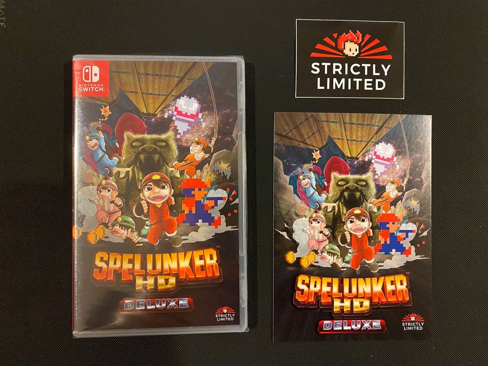 Spelunker HD Deluxe selling Nintendo Switch Strictly Limited Games #45