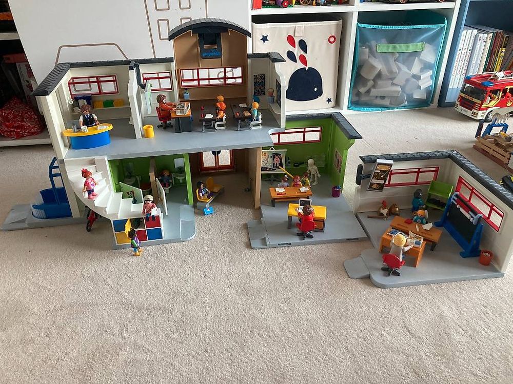 image de l ecole playmobil - Image De