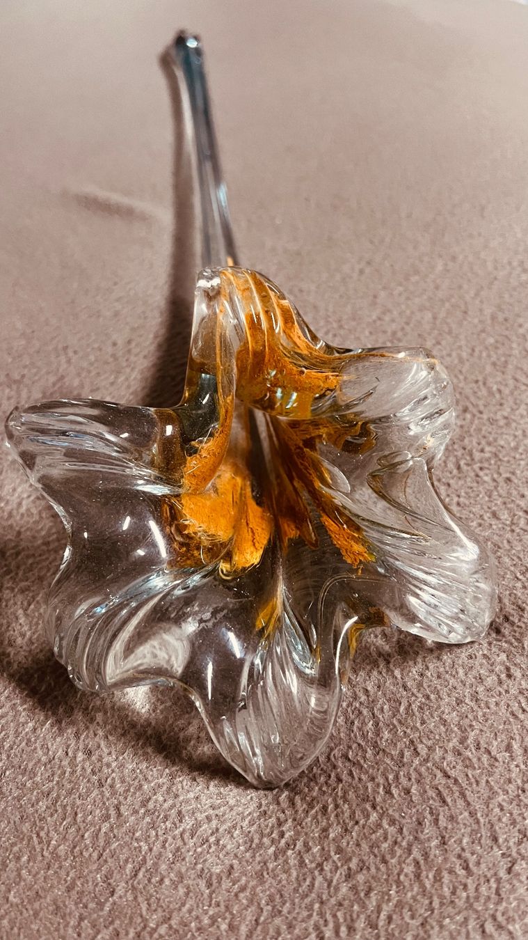 Murano Tutte le decorazioni: Muranoglas Blumen 3Stk. – Nuovo (secondo la descrizione) da Ettingen venduto da everchip 5