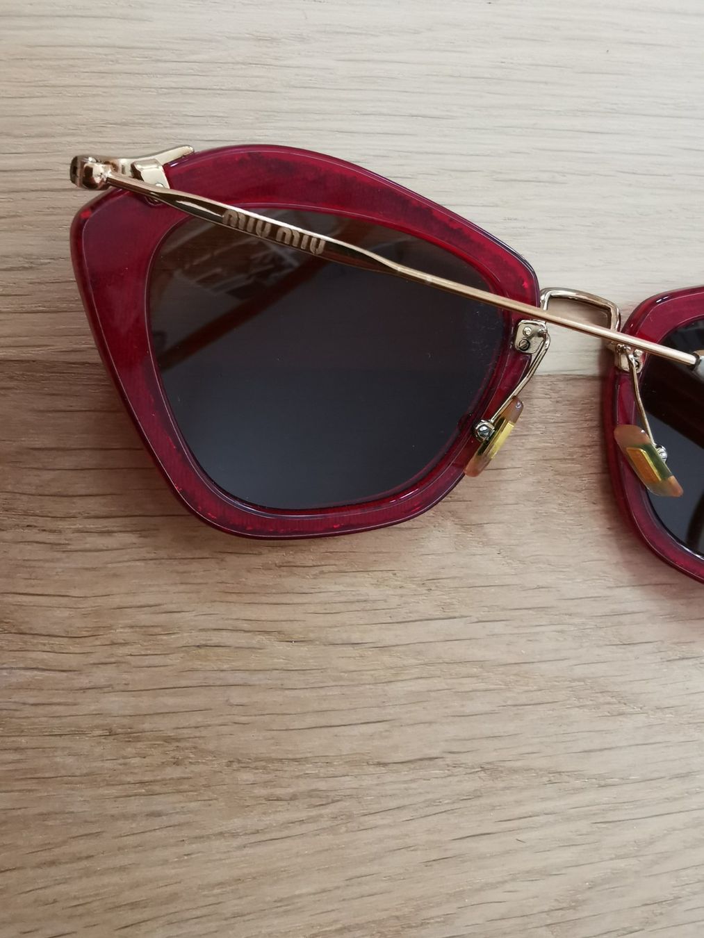 Miu Miu Occhiali & Lenti: Miu Miu Sonnenbrille – Usato da Luzern venduto da larissa_n 1