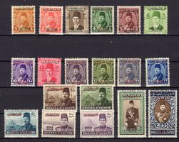 R5071  /  EGYPTE timbres d'occupation Palestine neufs XX