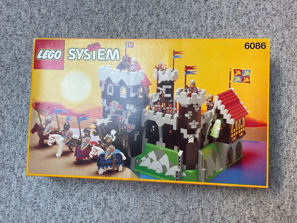 Lego 6086 Black Knight S Castle Ritter RITTERBURG Komplett Kaufen