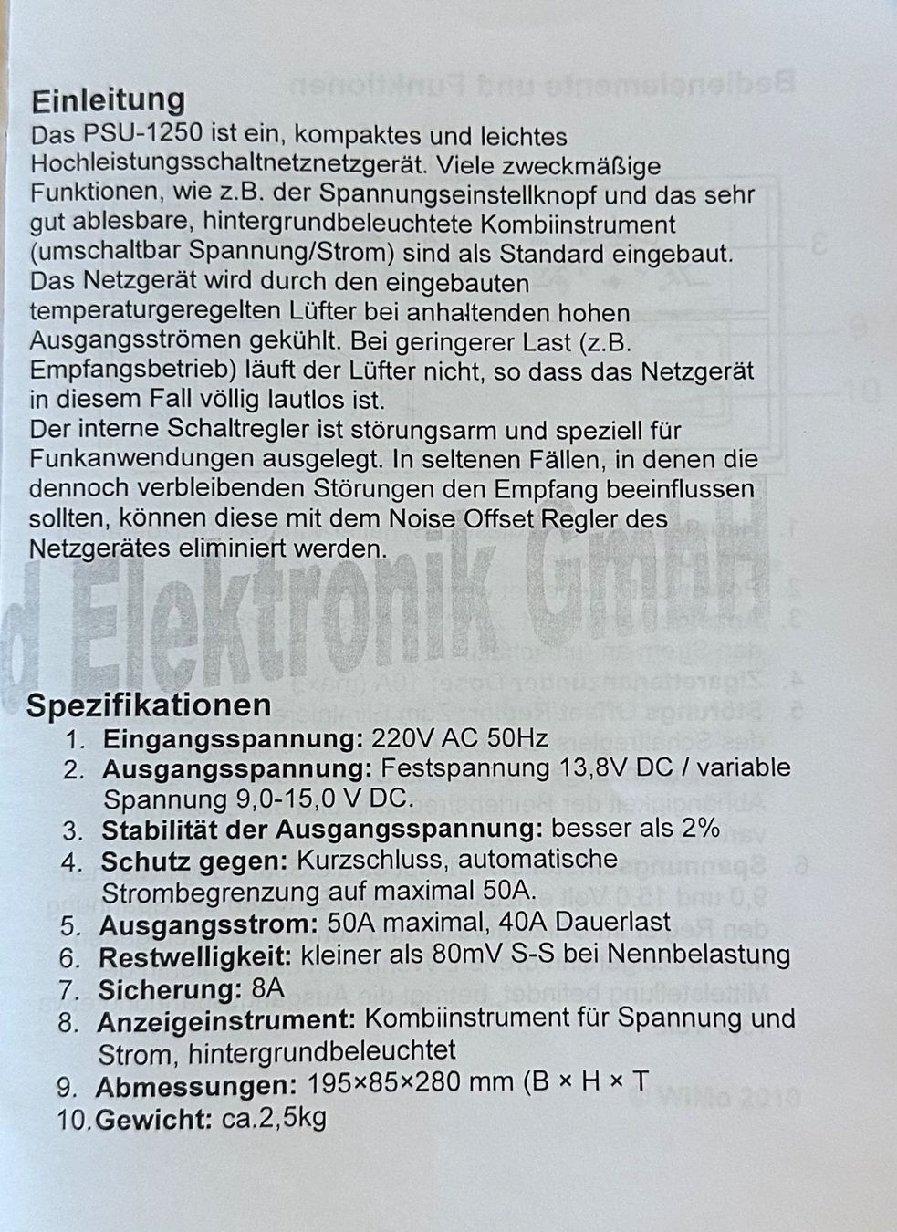 Technique de radiocom: Schaltnetzteil  9-15 Volt 40/50 Ampere – D'occasion à Füllinsdorf par tcwed_pt 1