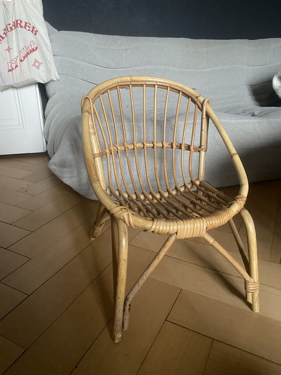 Stühle: Chaise rotin enfant – Gebraucht aus Geneve von nan_nd69