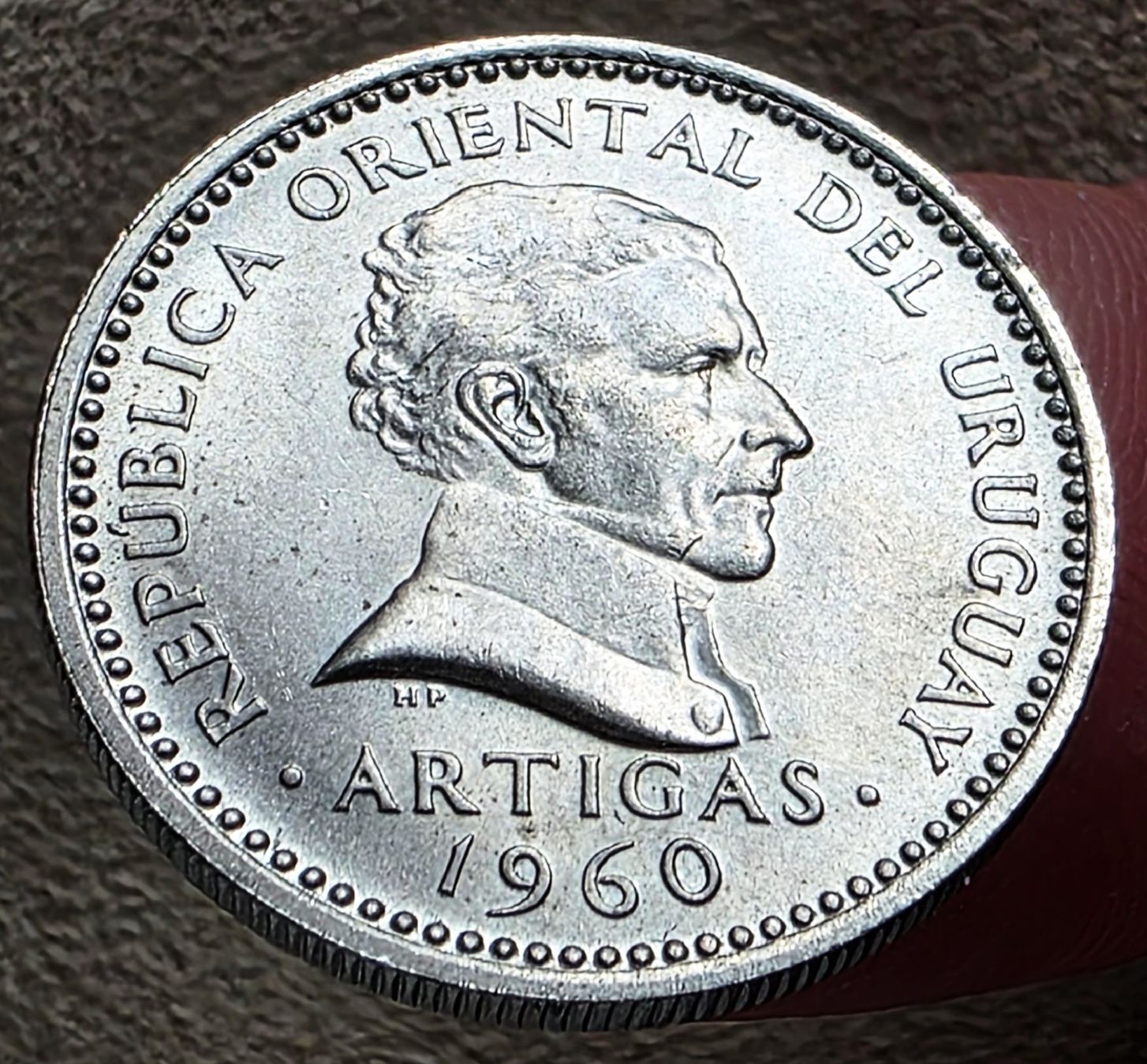 Tutti le monete: URUGUAY 50 CENTESIMOS 1960 UNZ. – Nuovo (secondo la descrizione) da Winterthur venduto da Creso70