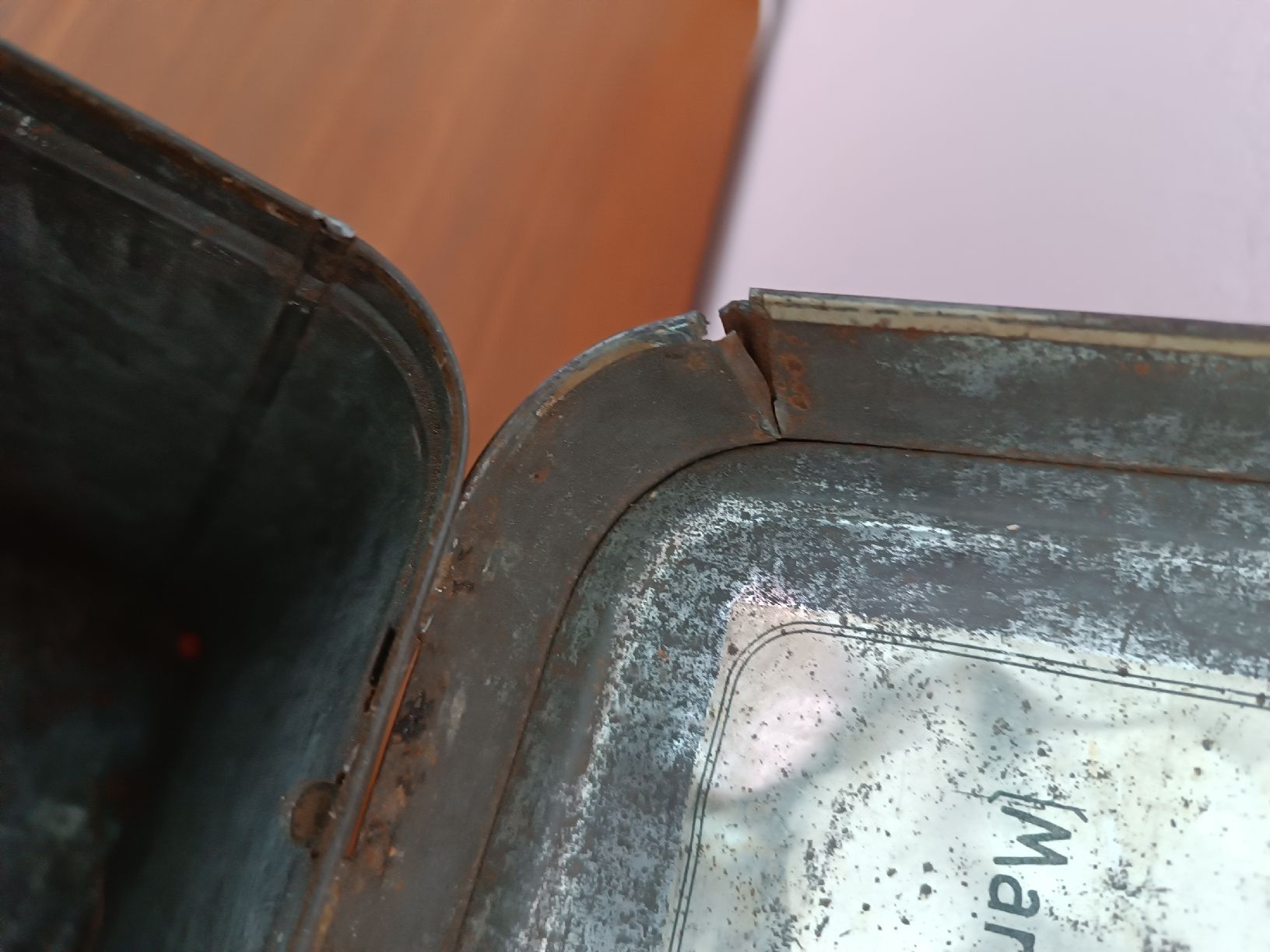 Suchard Schilder: Cacao Suchard Dose um 1900 Emailschild – Gebraucht aus Riehen von sachensucher21 7