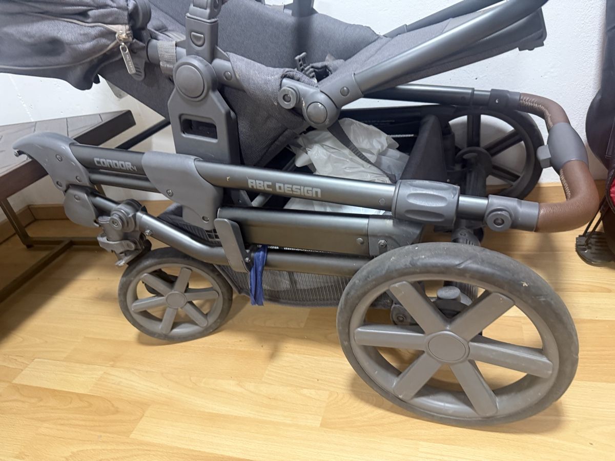 ABC Design Carrozzine: ABC Design Condor Pram Grey Used Condition – Usato da Winkel venduto da liyubupt 1