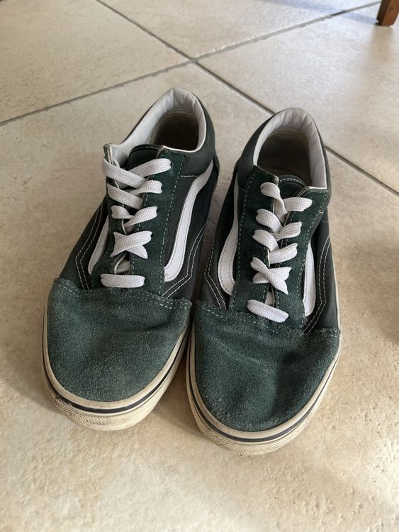 Vans Scarpe da uomo: Vans Old Skool vert sapin, taille 38 - Portées – Usato da Cugy VD venduto da aauuddee 1