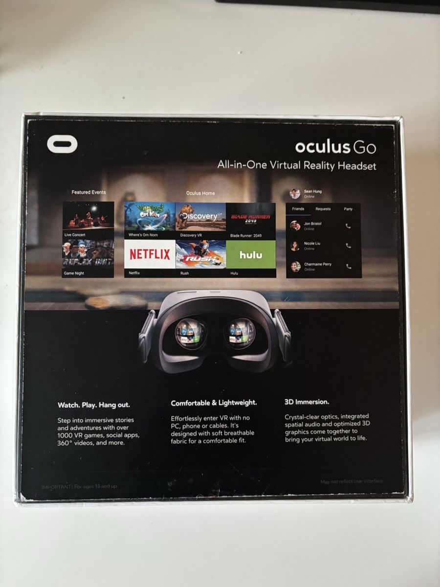 Casco VR: VR Brille Oculus GO - wie neu – Nuovo (secondo la descrizione) da Zürich venduto da 8003-vh 6