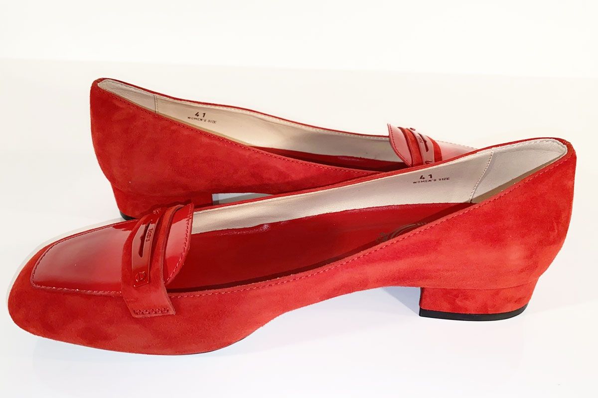 Tod'S Damenschuhe: Tod's Leder Absatz Schuhe rot Gr. 41 – Neu (gemäss Beschreibung) aus Ballwil von ClassicGallery 2