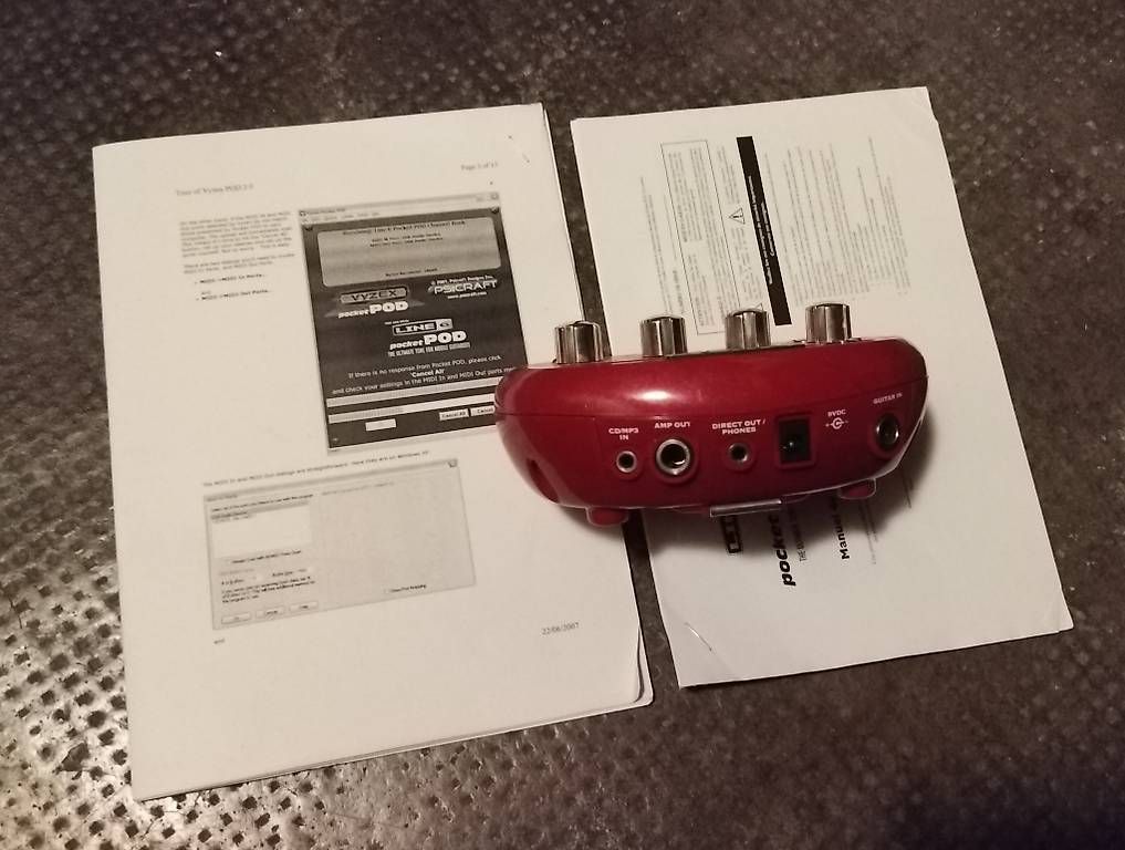 Line 6 Strumenti musicali: Line 6 Pocket Pod – Usato da Vevey venduto da Djporradao 3