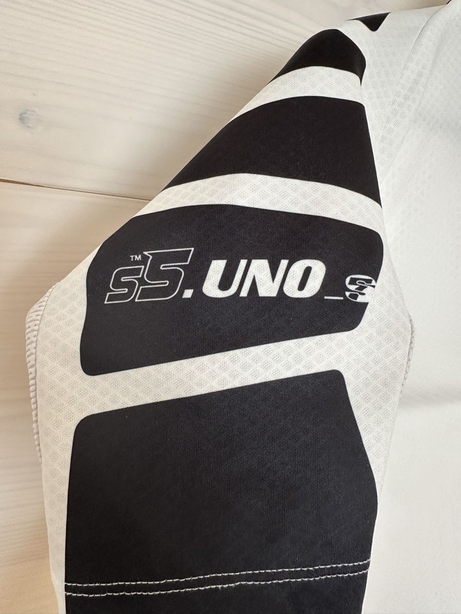 Assos Canottiere & Pantaloni: Maillot vélo Assos S5.Uno, taille L – Usato da Lugnorre venduto da Steph_4 2