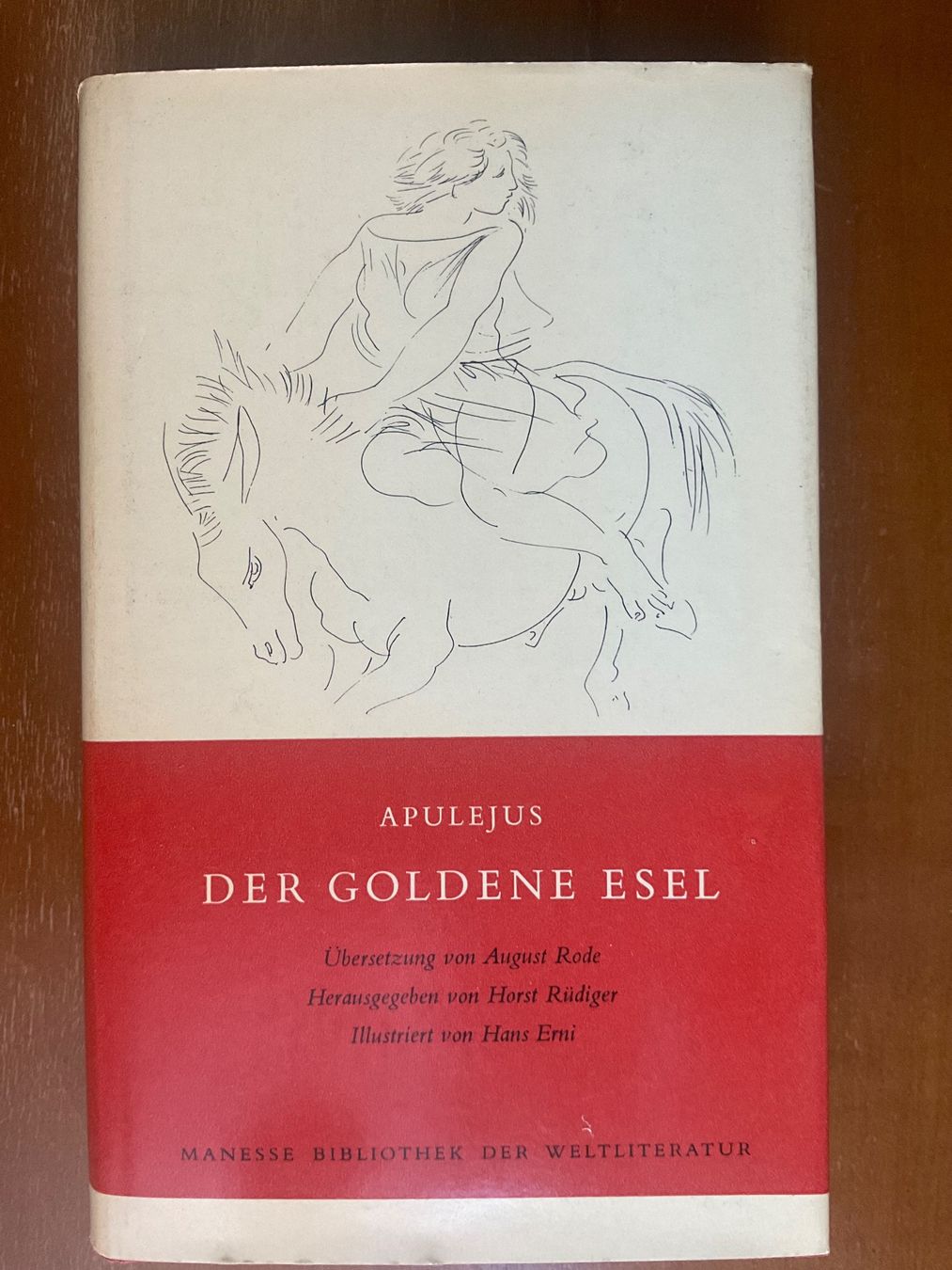 Libri: Manesse; Apulejus; Der goldene Esel – Usato da Zürich venduto da Tolima194