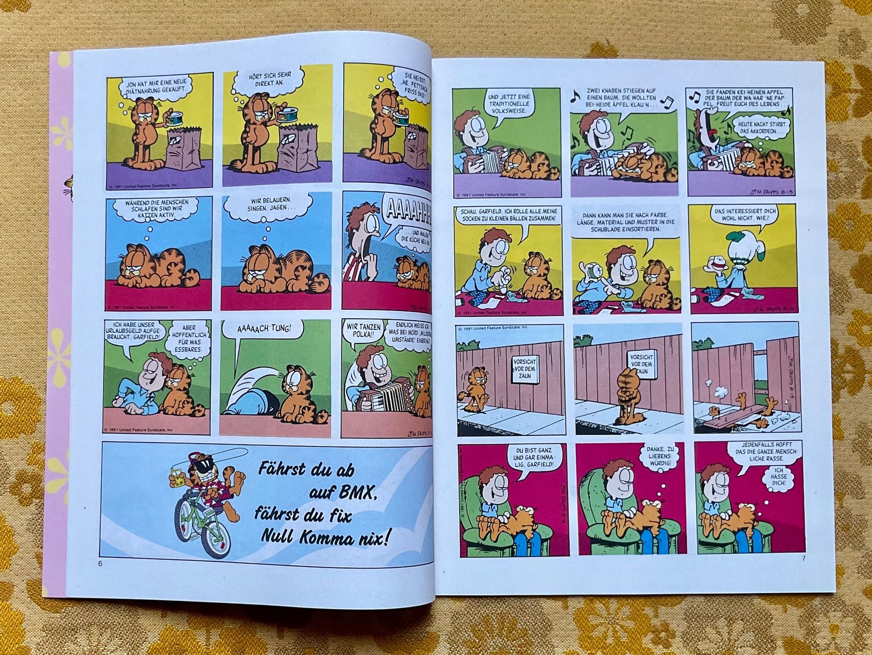 Fumetti: Garfield Heft Nr 8 von 1992 – Usato da Endingen venduto da nathan05 2