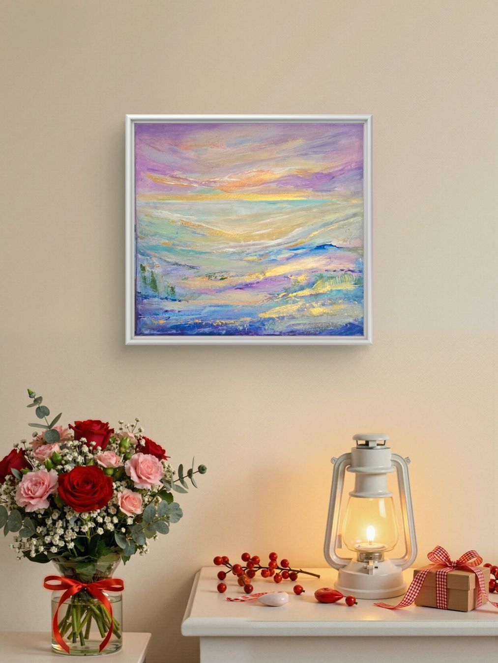 Dipinti: Originalegemälde auf Leinwand 40 cm, Unikat!!! – Nuovo e nell'imballaggio originale da Beinwil am See venduto da Superchance 4