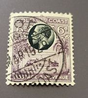 Goldküste 1928 alte briefmarke