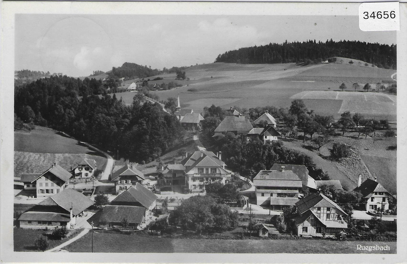 Cartoline postali: Rüegsbach - Generalansicht – Usato da Ettingen venduto da Kartenplanet