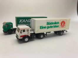 Kibri Mercedes Koffersatelzüge