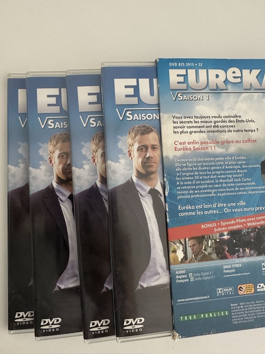 Tutti i DVDs: Eureka saison 1 – Usato da geneve venduto da rmcruz 2