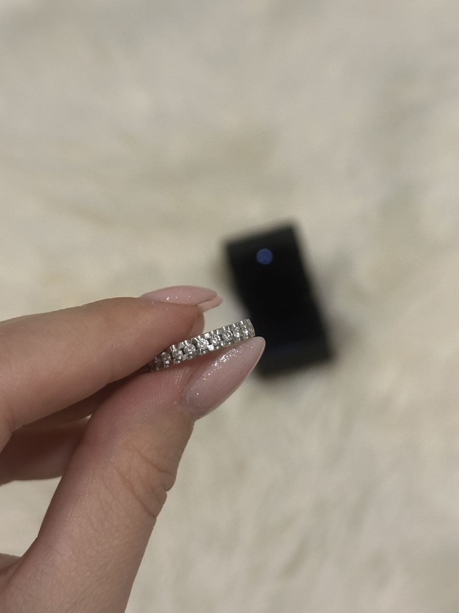 Anelli: Alliance Ring 14 Karat mit Diamanten – Usato da Luzern venduto da ariazalea 4