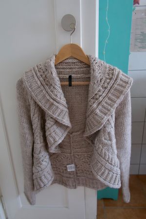 Naf Naf - Cardigan avec laine / Strickjacke mit Wolle - S