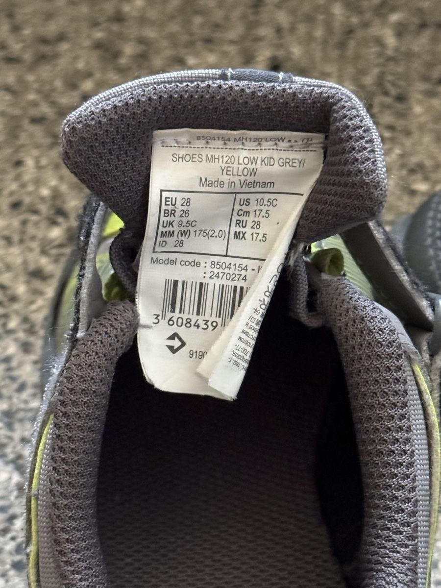 Decathlon Schuhe für Jungen: Chaussures Quechua enfant (28) – Gebraucht aus Biel/Bienne von inf_mr5w 4
