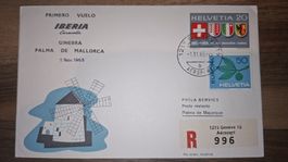 Swissair Geneve - Palma de Mallorca 01.11.1965