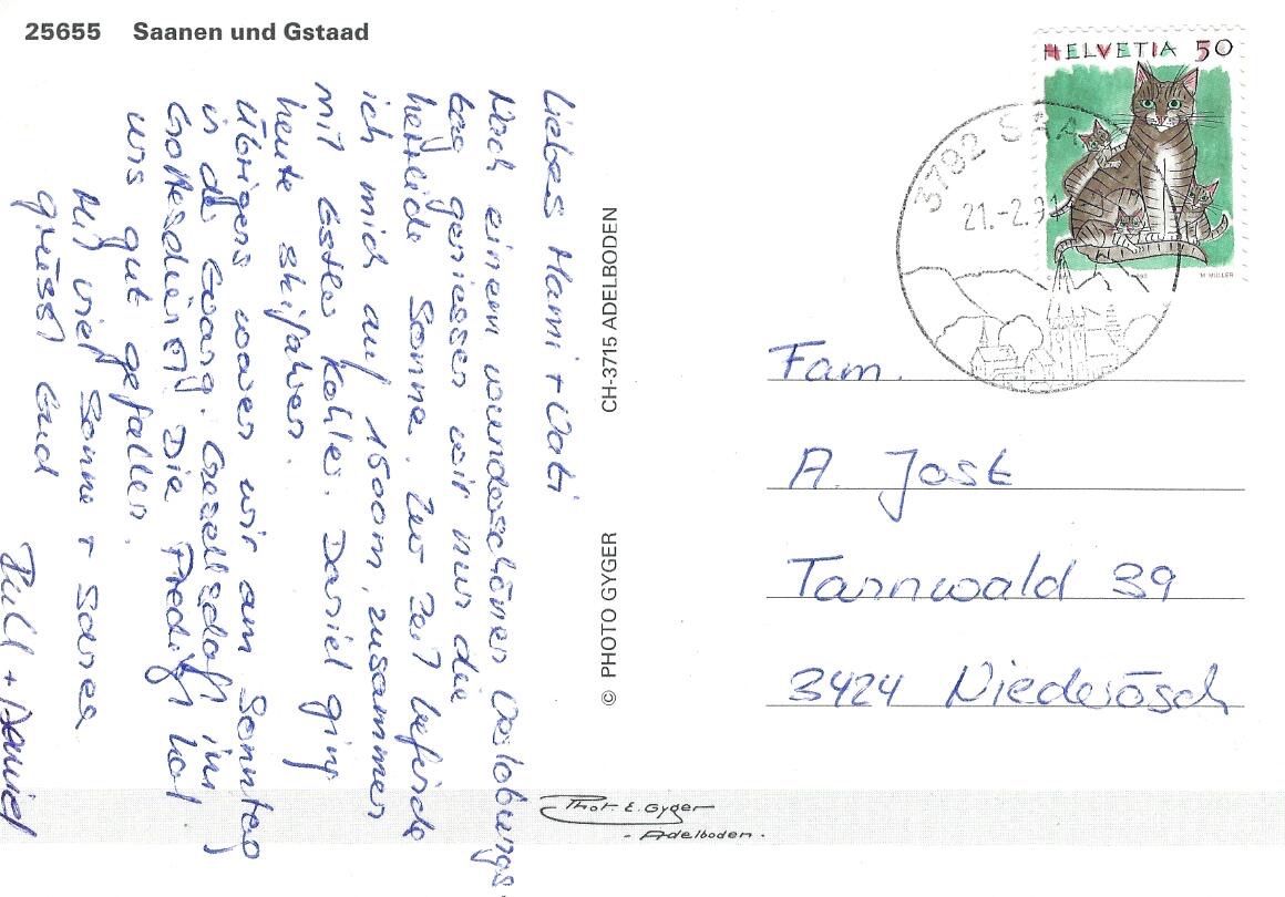 Cartoline postali: ASK Saanen und Gstaad – Usato da Kloten venduto da Kloetip 1