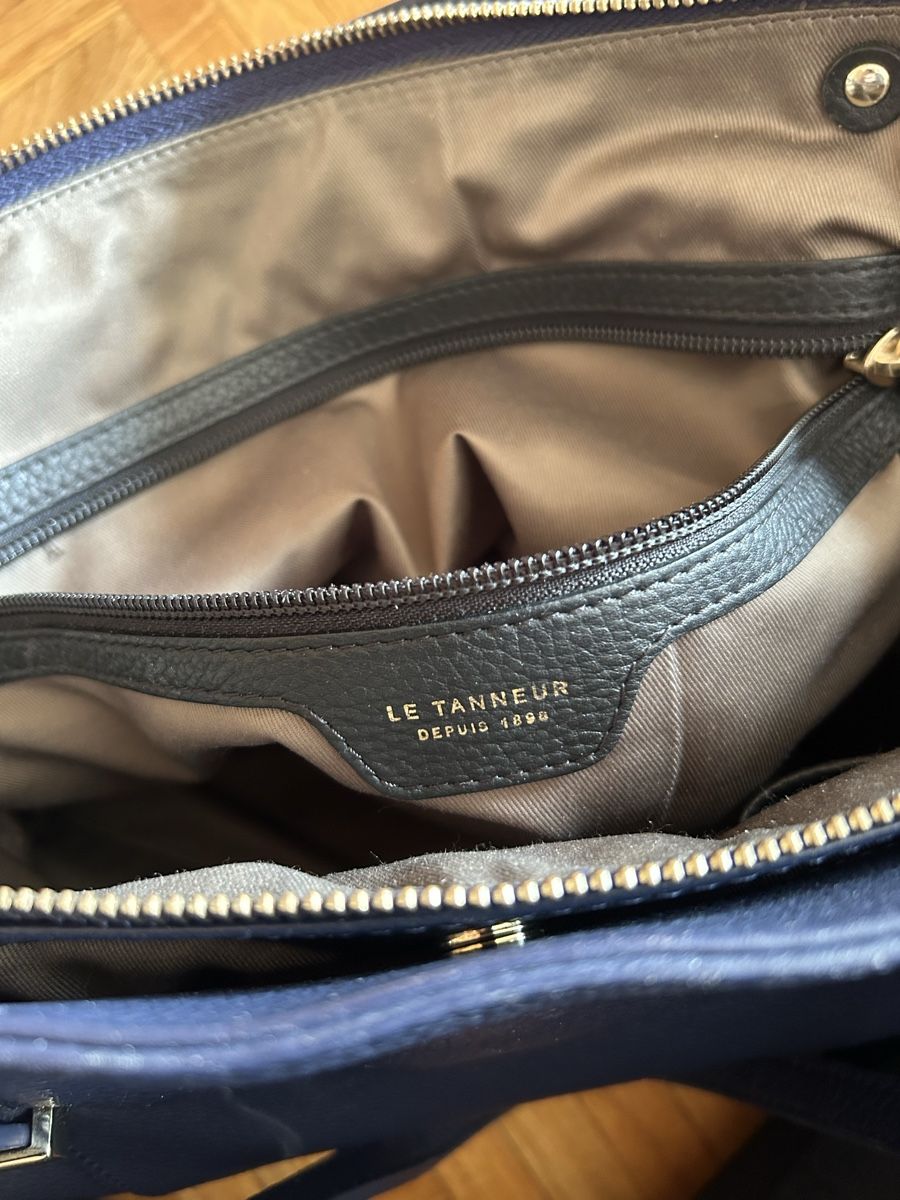 Borse da donna: Sac à main Le Tanneur Capucine Bleu – Usato da Vufflens-la-Ville venduto da newlifegva 9