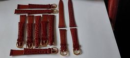 Superbe Lot de 10 Bracelets ZZERO couleur Brun 18mm neufs.