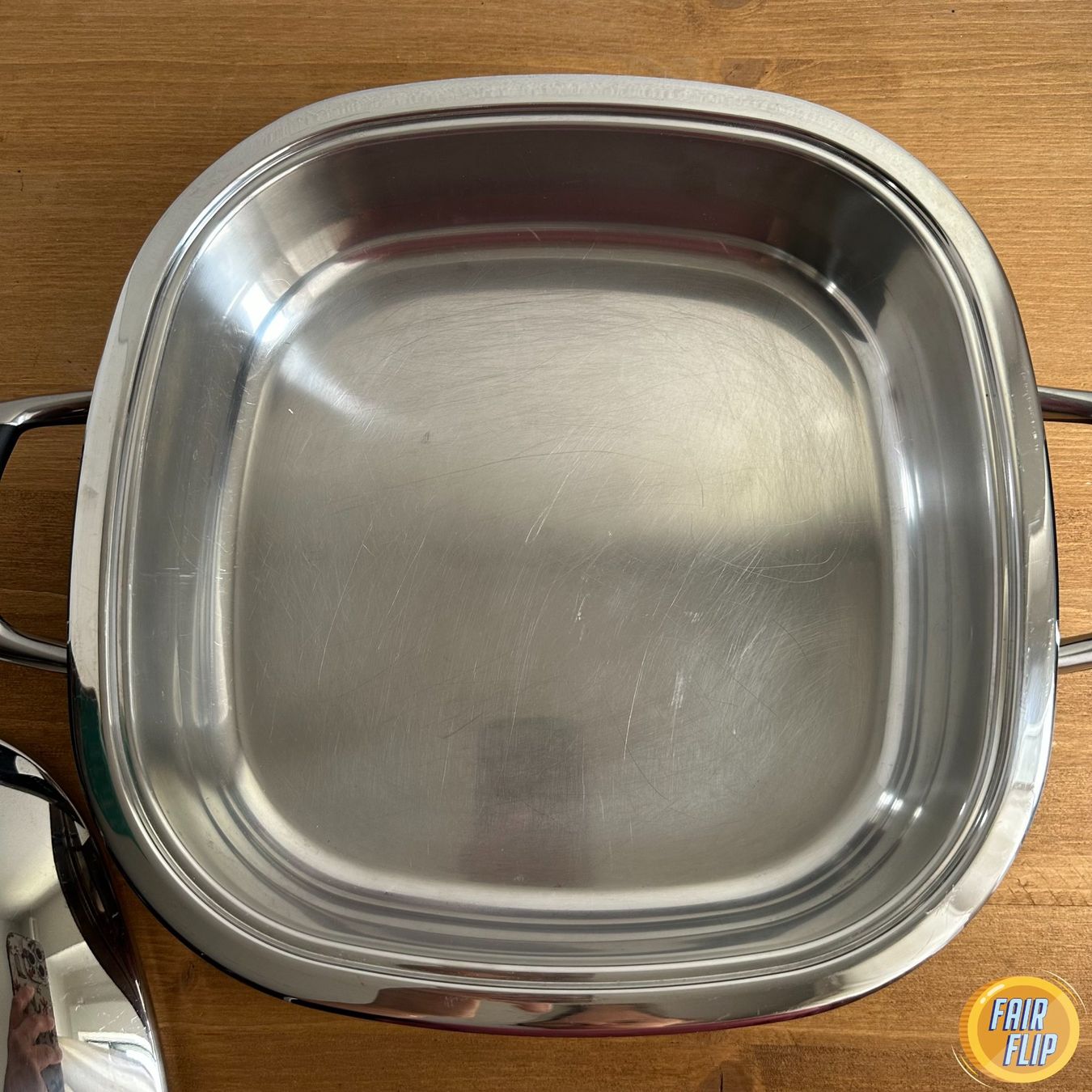 Amc Padelle: AMC Pfanne 32cm mit Deckel – Usato da Luzern venduto da fairflip 3
