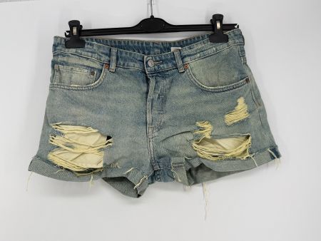 Destroyed Boyfriend Jeans Shorts Gr. 40 von &Denim