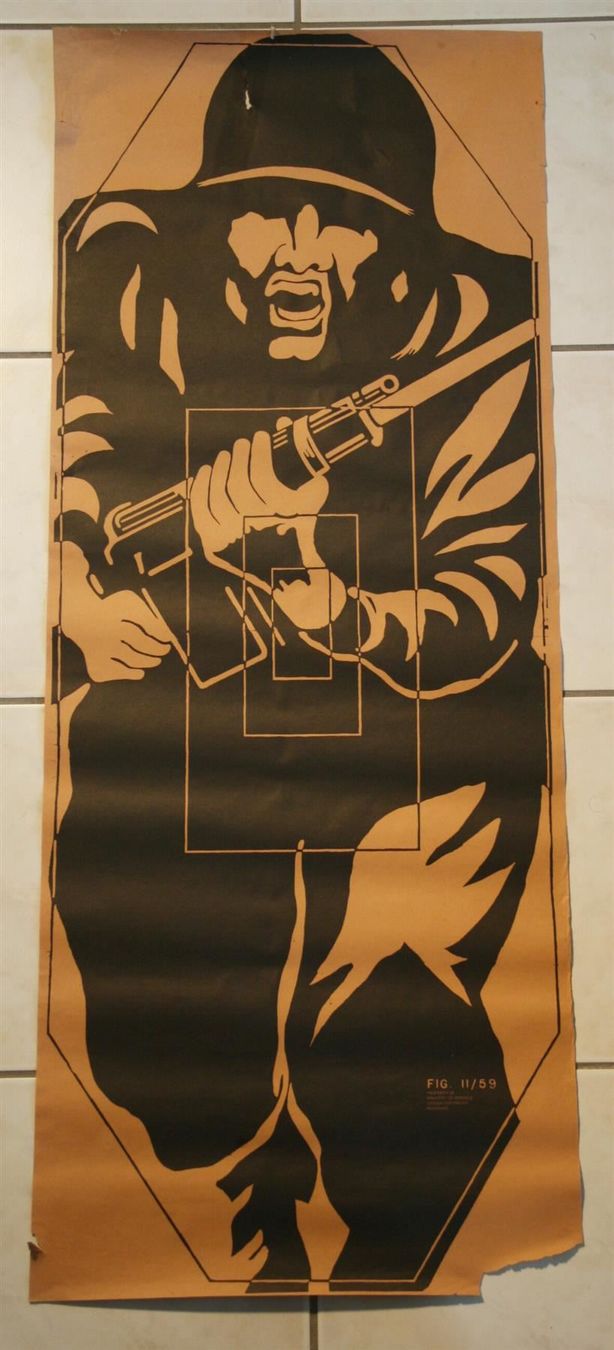 Classici del design: Zielscheibe GB, Shooting Target Poster – Usato da Birrwil venduto da brandschatz_birrwil 3