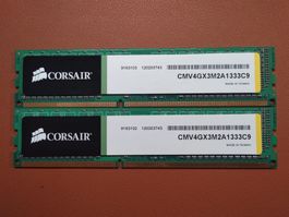 4GB RAM (2x2GB) DDR3 1333MHz 2Stück